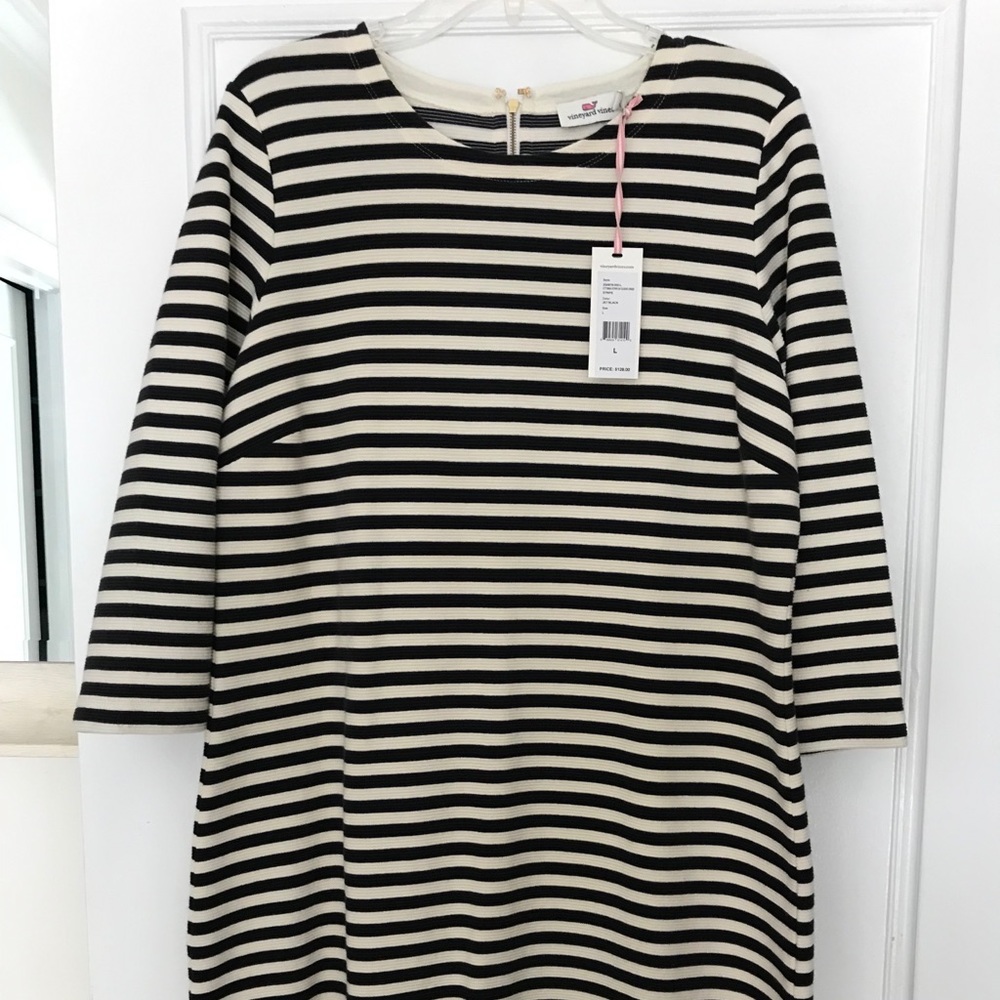 Vineyard Vines quarter sleeve dress
